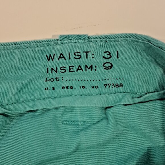 J. Crew Men's 31x9 Stanton Cotton Twill Garment Dyed Classic Fit Short - Picture 7 of 15